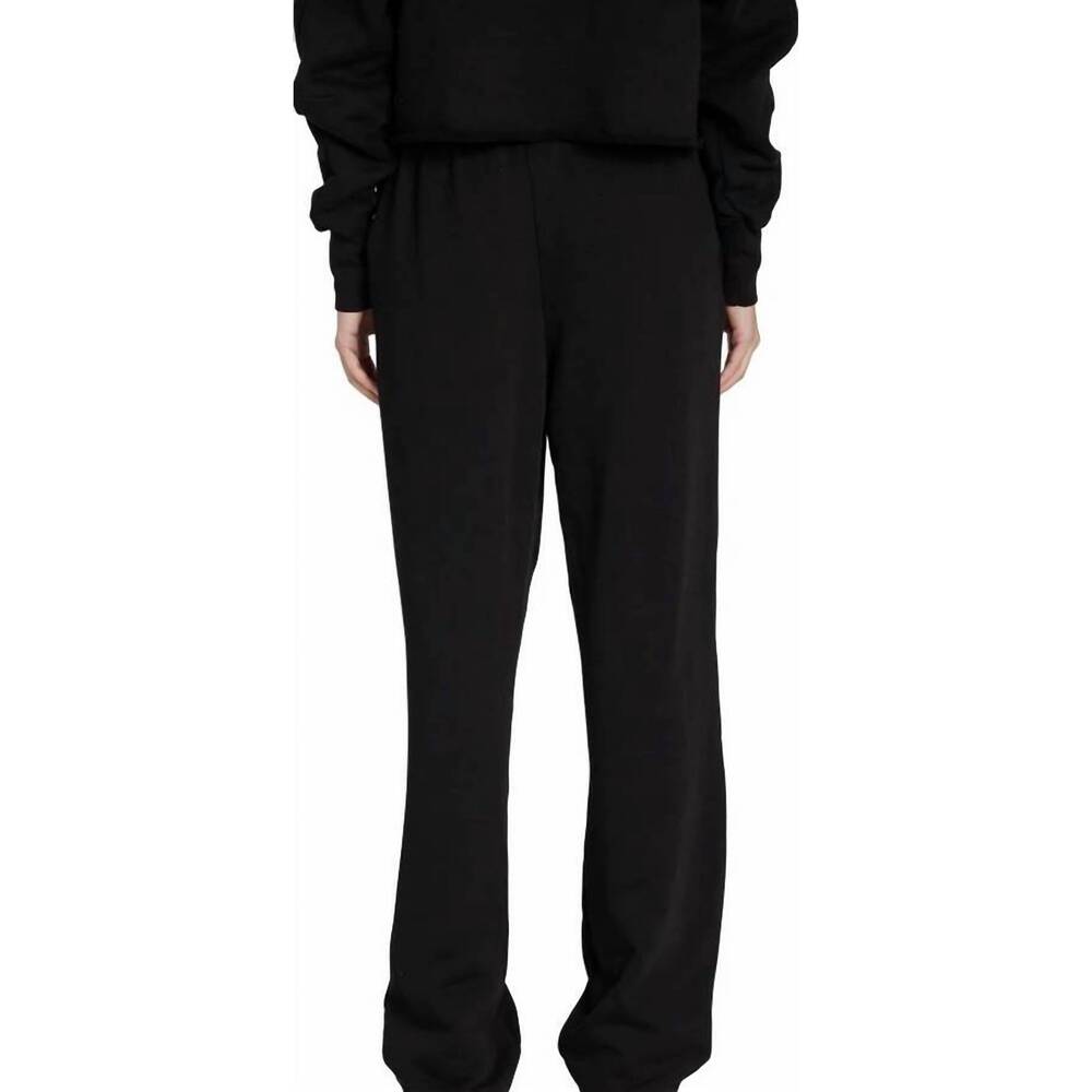 NEW LES TIEN the jill puddle pants in black - Picture 2 of 2